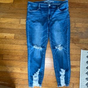 WOMENS AMERICAN EAGLE NEXT LEVEL STRETCH JEANS